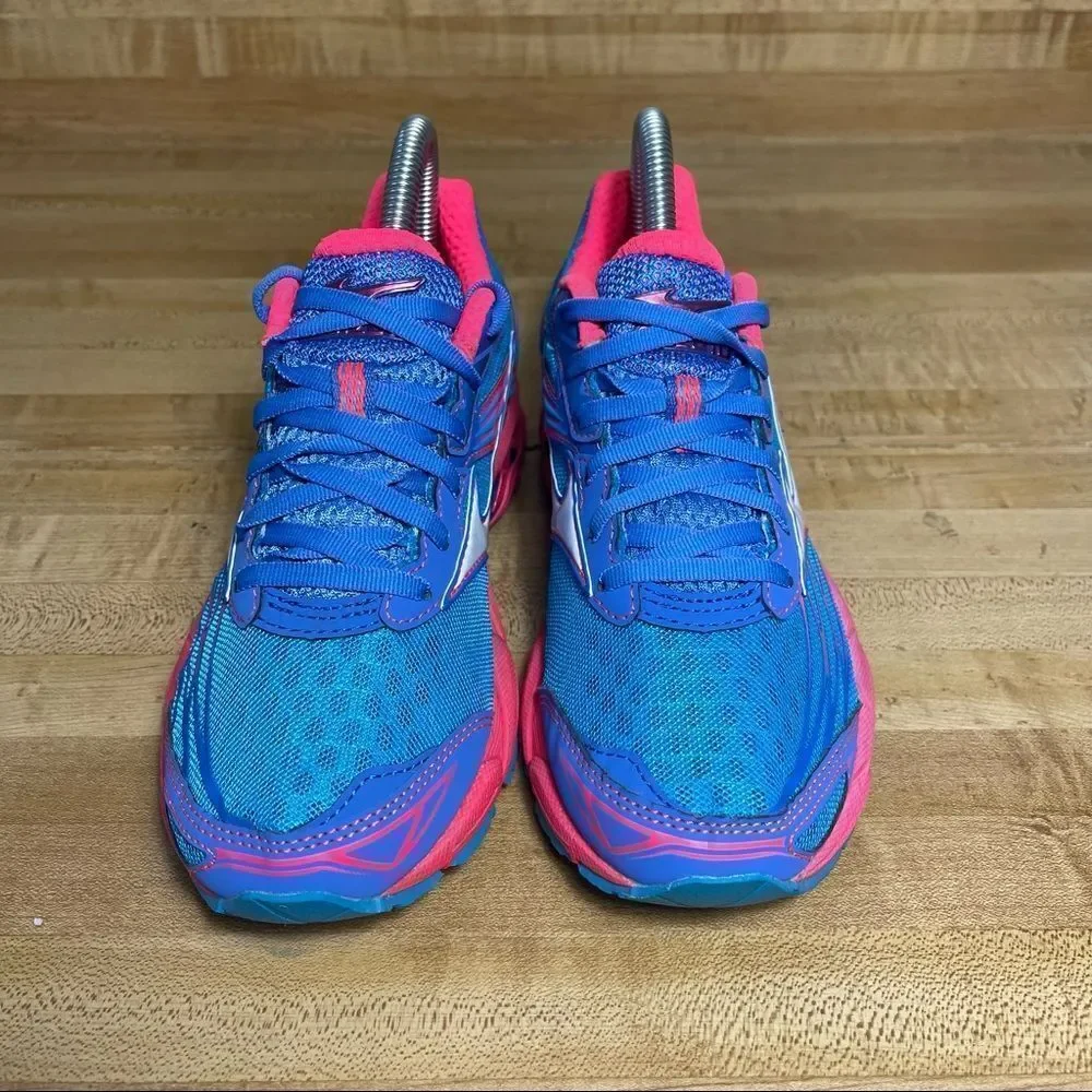 Mizuno Womens Wave Catalyst 410749 5W00 Blue Running Shoes Sneakers Size 6.